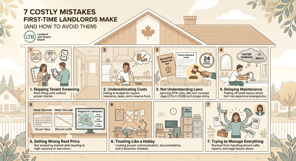 Costly Mistakes First-Time Landlords Make