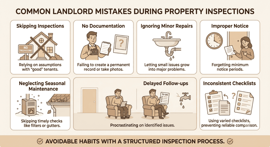  regular property inspections