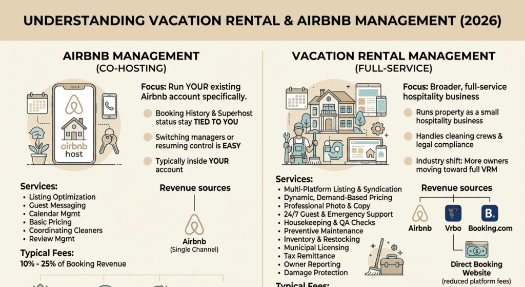 Rental Management vs. Airbnb Management