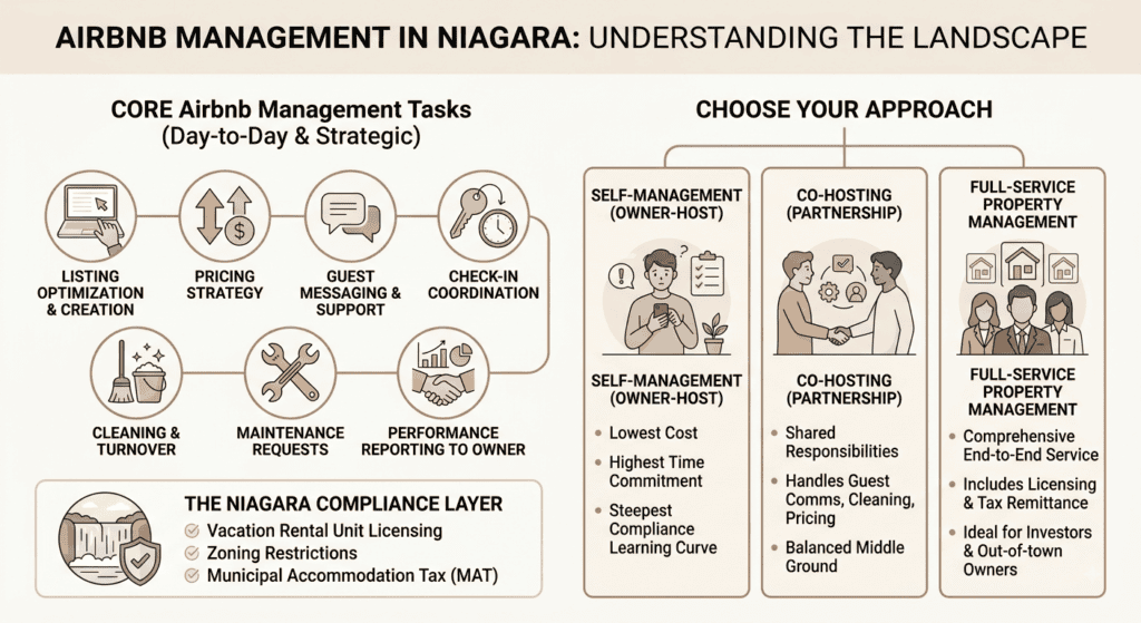 Airbnb management Niagara

