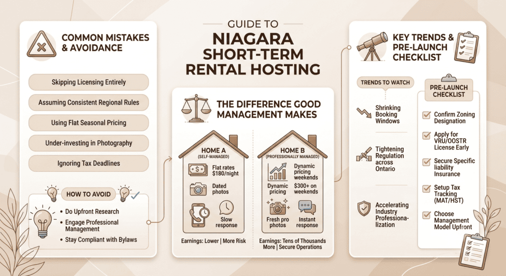 Short-Term Rental Management in Niagara