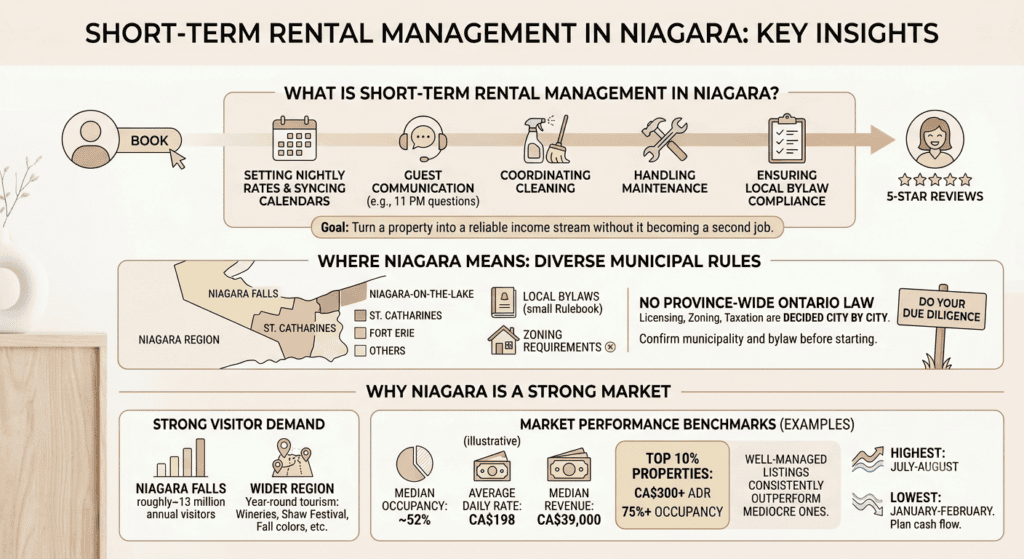 Short-Term Rental Management in Niagara